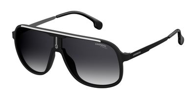  Carrera 1007/S Rectangular Sunglasses 0003-Matte Black
