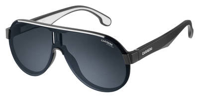  Carrera 1008/S Aviator Sunglasses 0003-Matte Black