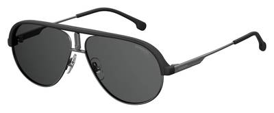  Carrera 1017/S Aviator Sunglasses 0RZZ-Matte Black Dark Ruthenium (Back Order 2 weeks)