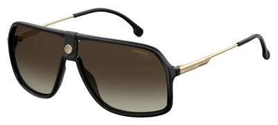  Carrera 1019/S Aviator Sunglasses 0807-Black