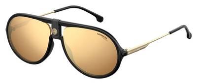  Carrera 1020/S Oval Modified Sunglasses 0807-Black