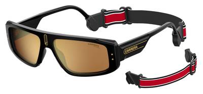  Carrera 1022/S Rectangular Sunglasses 0YYC-Blgd Bronze