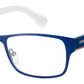  Carrera 1100/V Rectangular Eyeglasses 0KU0-Matte Blue Ruthenium