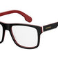  Carrera 1101/V Rectangular Eyeglasses 02OP-Striped Black White