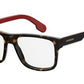  Carrera 1101/V Rectangular Eyeglasses 0581-Havana Black