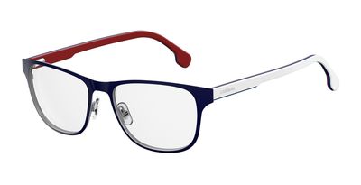  Carrera 1104/V Rectangular Eyeglasses 0RCT-Matte Blue Ruthenium