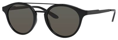  Carrera 123/S Tea Cup Sunglasses 0GVB-Shiny Black / Matte Black