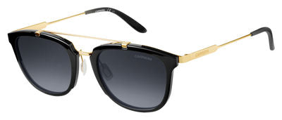  Carrera 127/S Square Sunglasses 06UB-Shiny Black Gold
