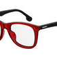  Carrera 135/V Rectangular Eyeglasses 0LGD-Burgundy Black