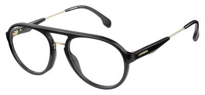  Carrera 137/V Aviator Eyeglasses 02M2-Black Gold