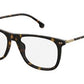  Carrera 144/V Rectangular Eyeglasses 0086-Dark Havana