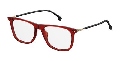  Carrera 144/V Rectangular Eyeglasses 0LHF-Opal Burgundy