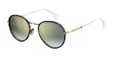  Carrera 151/S Oval Modified Sunglasses 024S-Gold White