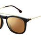  Carrera 154/S Rectangular Sunglasses 0807-Black