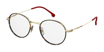  Carrera 157/V Oval Modified Eyeglasses 006J-Gold Havana