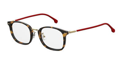  Carrera 159/V/F Rectangular Eyeglasses 0086-Dark Havana