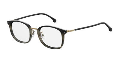 Carrera 159/V/F Rectangular Eyeglasses 0I64-Dark Horn Gre