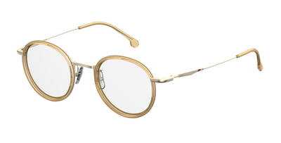  Carrera 163/V/F Oval Modified Eyeglasses 0FT4-Crystal Honey Gold
