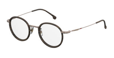  Carrera 163/V/F Oval Modified Eyeglasses 0GMV-Brown Horn Kkmn (Back Order 2 weeks)