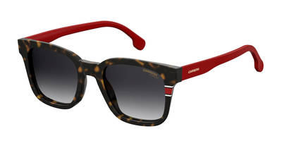  Carrera 164/S Rectangular Sunglasses 0O63-Havana Red