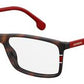  Carrera 175 Rectangular Eyeglasses 0O63-Havana Red (Back Order 2 weeks)
