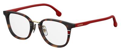  Carrera 178/F Rectangular Eyeglasses 0O63-Havana Red