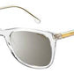  Carrera 197/S Rectangular Sunglasses 0900-Crystal (Back Order 2 weeks)