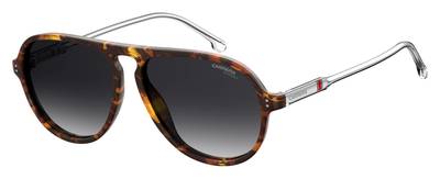  Carrera 198/S Aviator Sunglasses 0086-Dark Havana