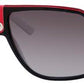  Carrera 33/S Rectangular Sunglasses 08V4-Black Crystal White
