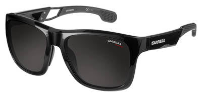  Carrera 4007/S Rectangular Sunglasses 0807-Black