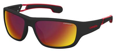  Carrera 4008/S Rectangular Sunglasses 0003-Matte Black
