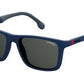  Carrera 4009/CS Rectangular Sunglasses 0RCT-Matte Blue (Back Order 2 weeks)