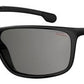  Carrera 4013/S Rectangular Sunglasses 0807-Black