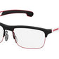  Carrera 4403/V Rectangular Eyeglasses 04NL-Matte Black White