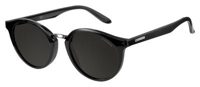  Carrera 5036/S Oval Modified Sunglasses 0D28-Shiny Black