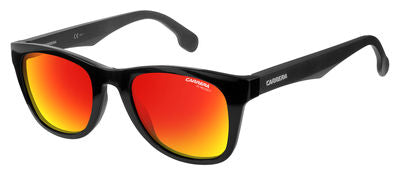  Carrera 5038/S Rectangular Sunglasses 0PPR-Black Metalized