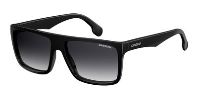  Carrera 5039/S Rectangular Sunglasses 0807-Black (Back Order 2 weeks)