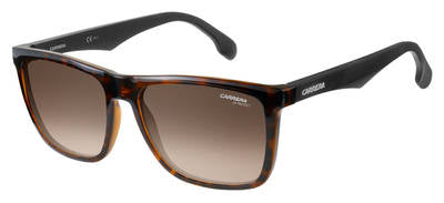  Carrera 5041/S Rectangular Sunglasses 02OS-Havana Matte Black