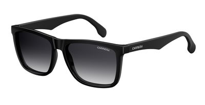  Carrera 5041/S Rectangular Sunglasses 0807-Black