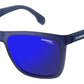  Carrera 5041/S Rectangular Sunglasses 0RCT-Matte Blue