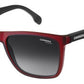  Carrera 5041/S Rectangular Sunglasses 0T9H-Matte Burgundy Black (Back Order 2 weeks)