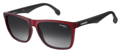 Carrera 5041/S Rectangular Sunglasses 0T9H-Matte Burgundy Black (Back Order 2 weeks)