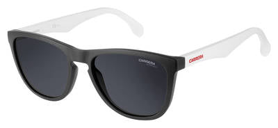  Carrera 5042/S Rectangular Sunglasses 0003-Matte Black White