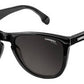  Carrera 5042/S Rectangular Sunglasses 0807-Black (Back Order 2 weeks)