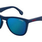  Carrera 5042/S Rectangular Sunglasses 0RCT-Matte Blue