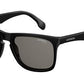  Carrera 5043/S Rectangular Sunglasses 0807-Black (Back Order 2 weeks)
