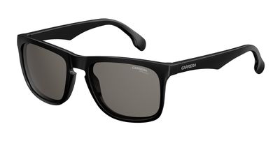  Carrera 5043/S Rectangular Sunglasses 0807-Black (Back Order 2 weeks)