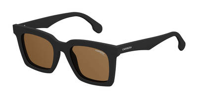  Carrera 5045/S Rectangular Sunglasses 0003-Matte Black