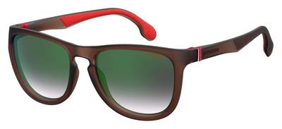  Carrera 5050/S Oval Modified Sunglasses 04IN-Matte Brown