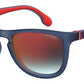  Carrera 5050/S Oval Modified Sunglasses 0IPQ-Matte Bl Blue
